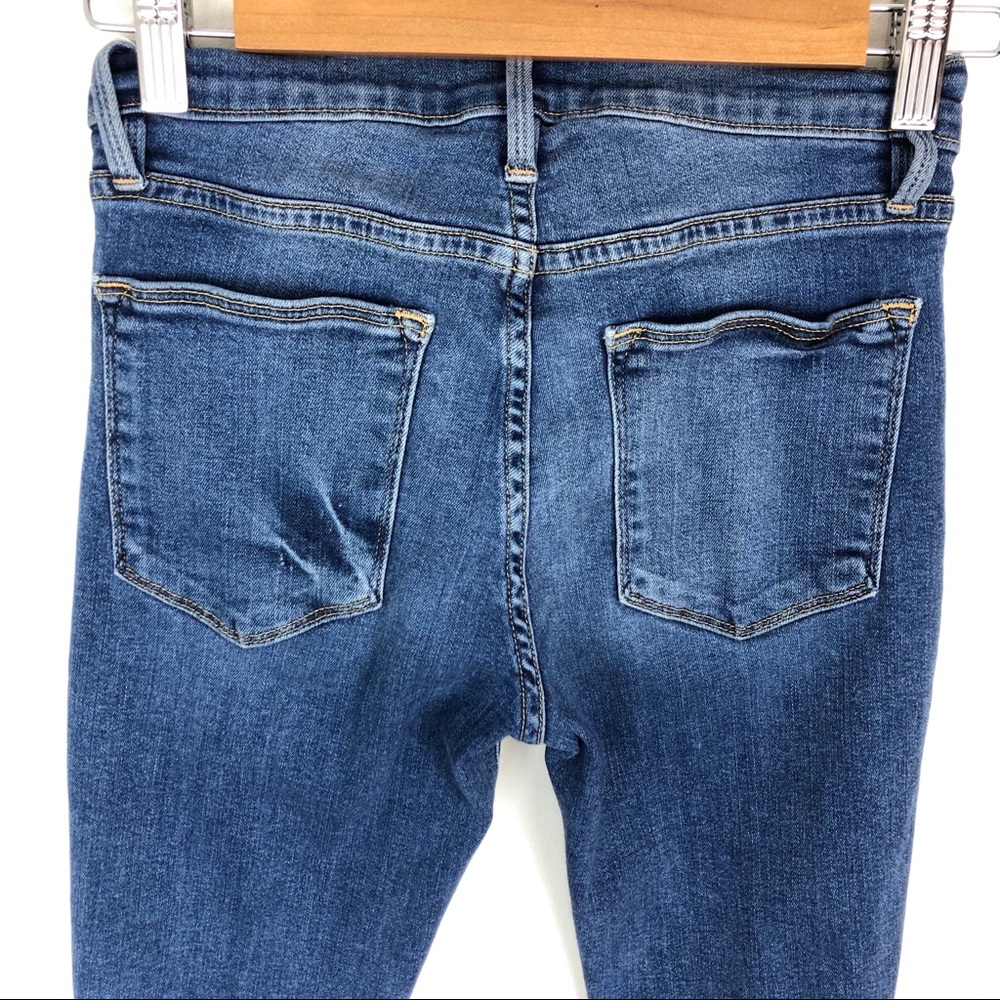 FRAME DENIM 25 le high skinny raw edge jean - Picture 6 of 6